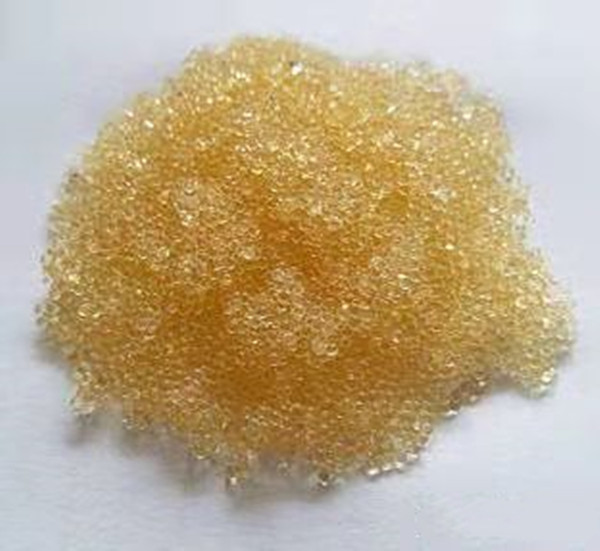 离子交换树脂时的物理性质